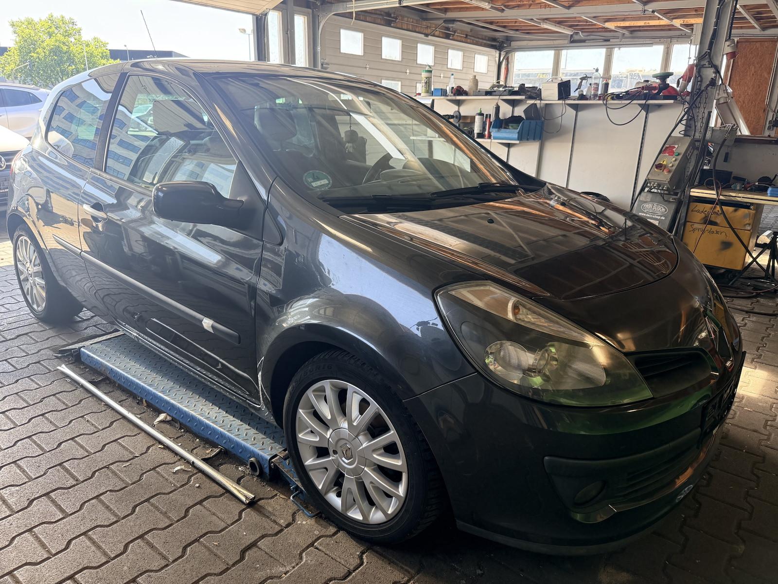 Renault Clio Exception-Startet nicht