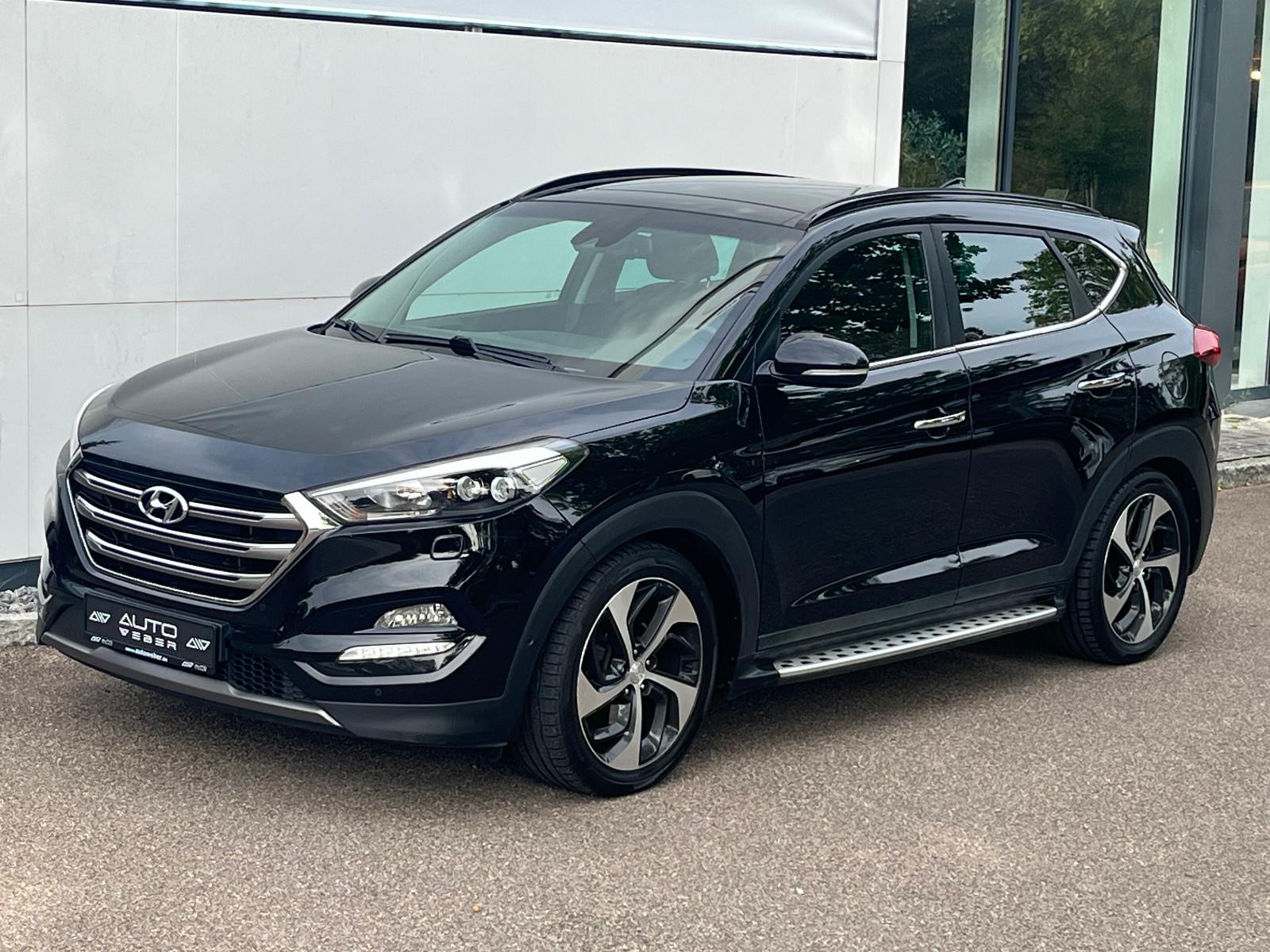 Hyundai Tucson 1.6T AT 4WD AHK Scheckheft 1.HAND