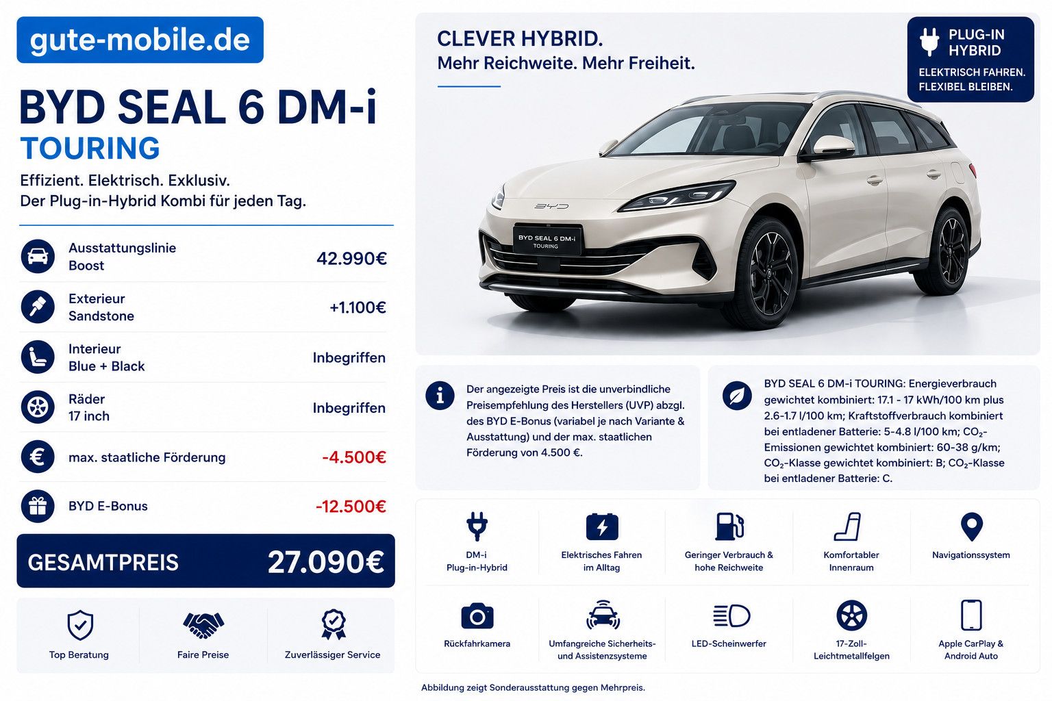 BYD Seal 6 DM-i Touring Boost