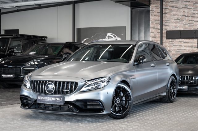 Mercedes-Benz C63 AMG T |GRAUMATT|NAVI|NIGHT|LED|OHNE OPF !!