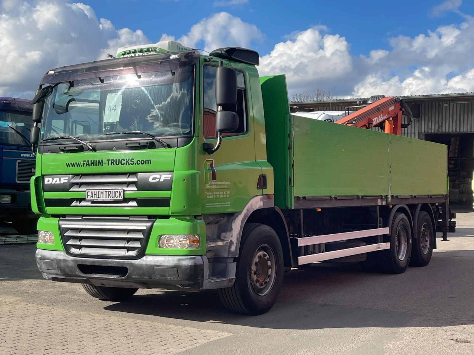 DAF CF 85.410,Schaltung,Euro 5,Klima,+Anhänger DEU