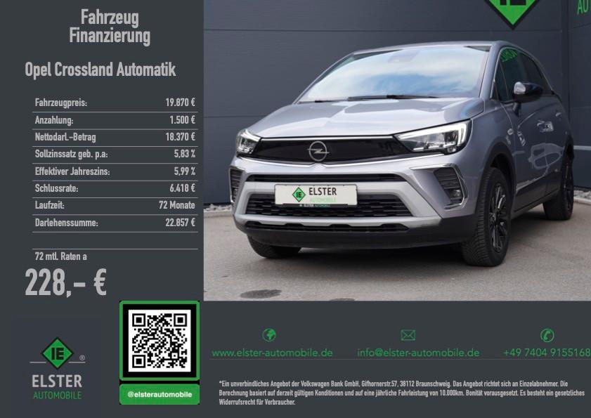 Opel Crossland,LED,Auto,Kamera180°,Navi,Klima,