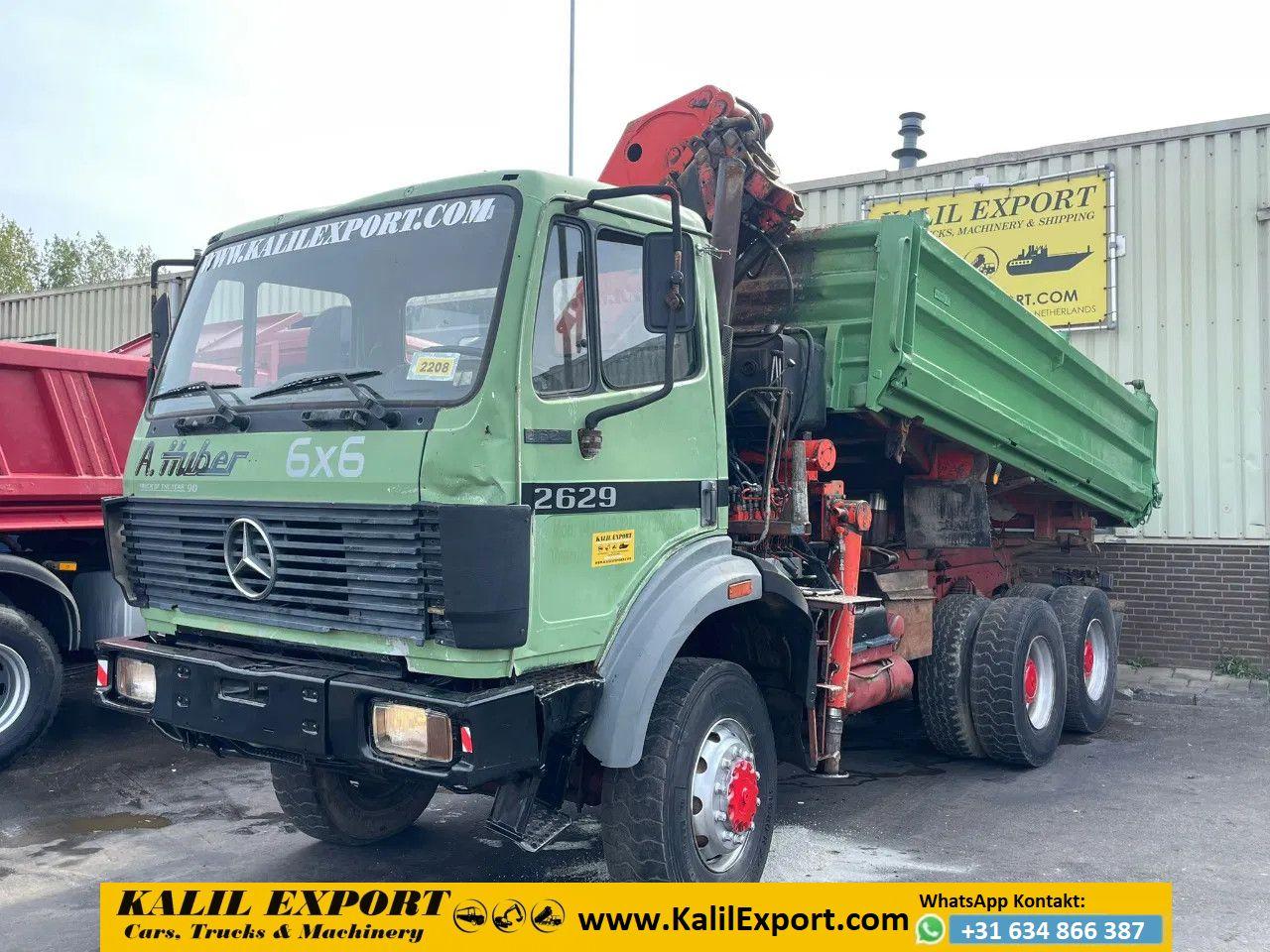 Mercedes-Benz SK 2629 Kipper 6x6 V8 Big Axle's Auxilery Top Co