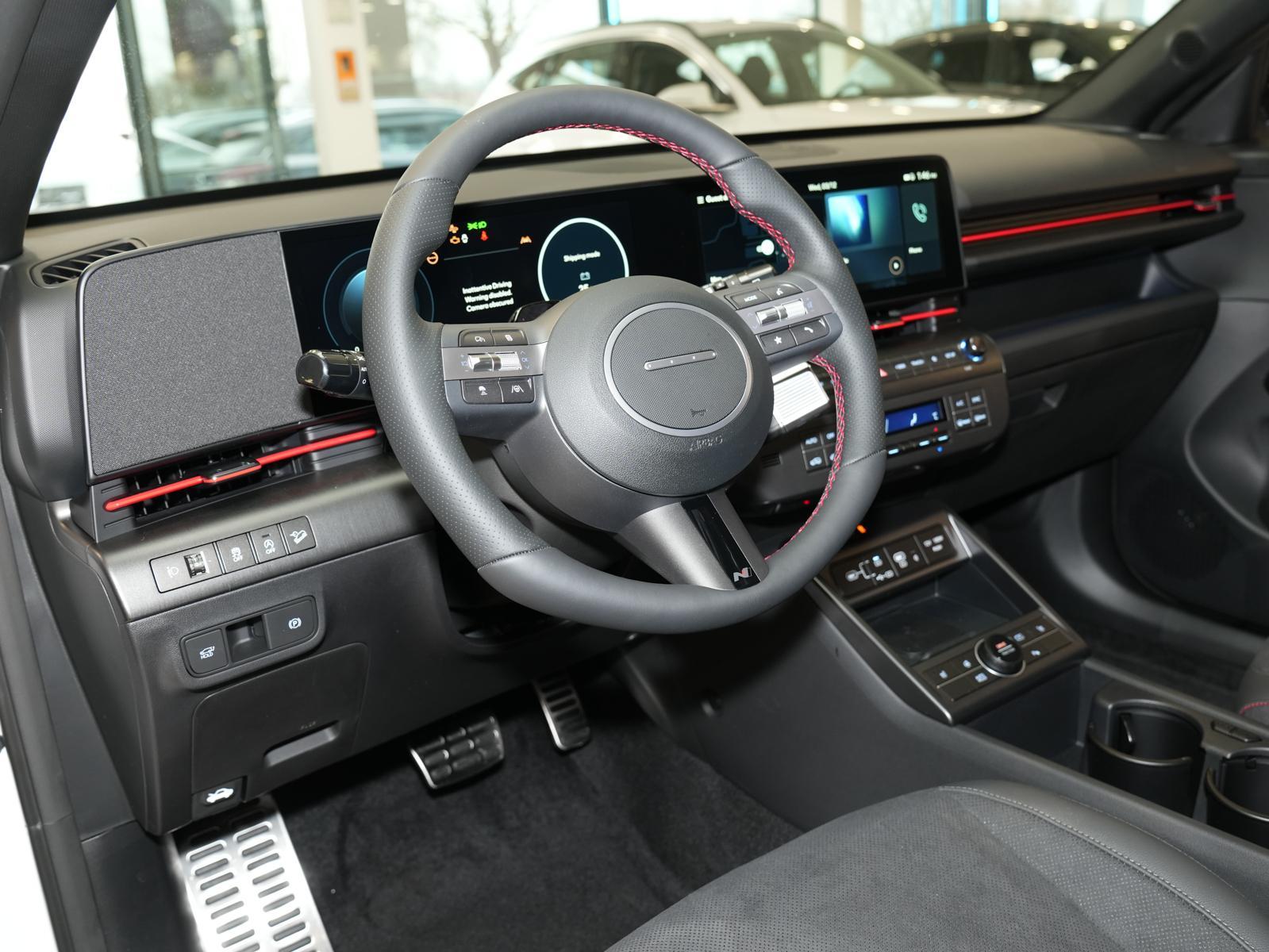 Hyundai Kona 1.6 TGDI DCT N Line X Alcantara BOSE 360°, миниатюра 13
