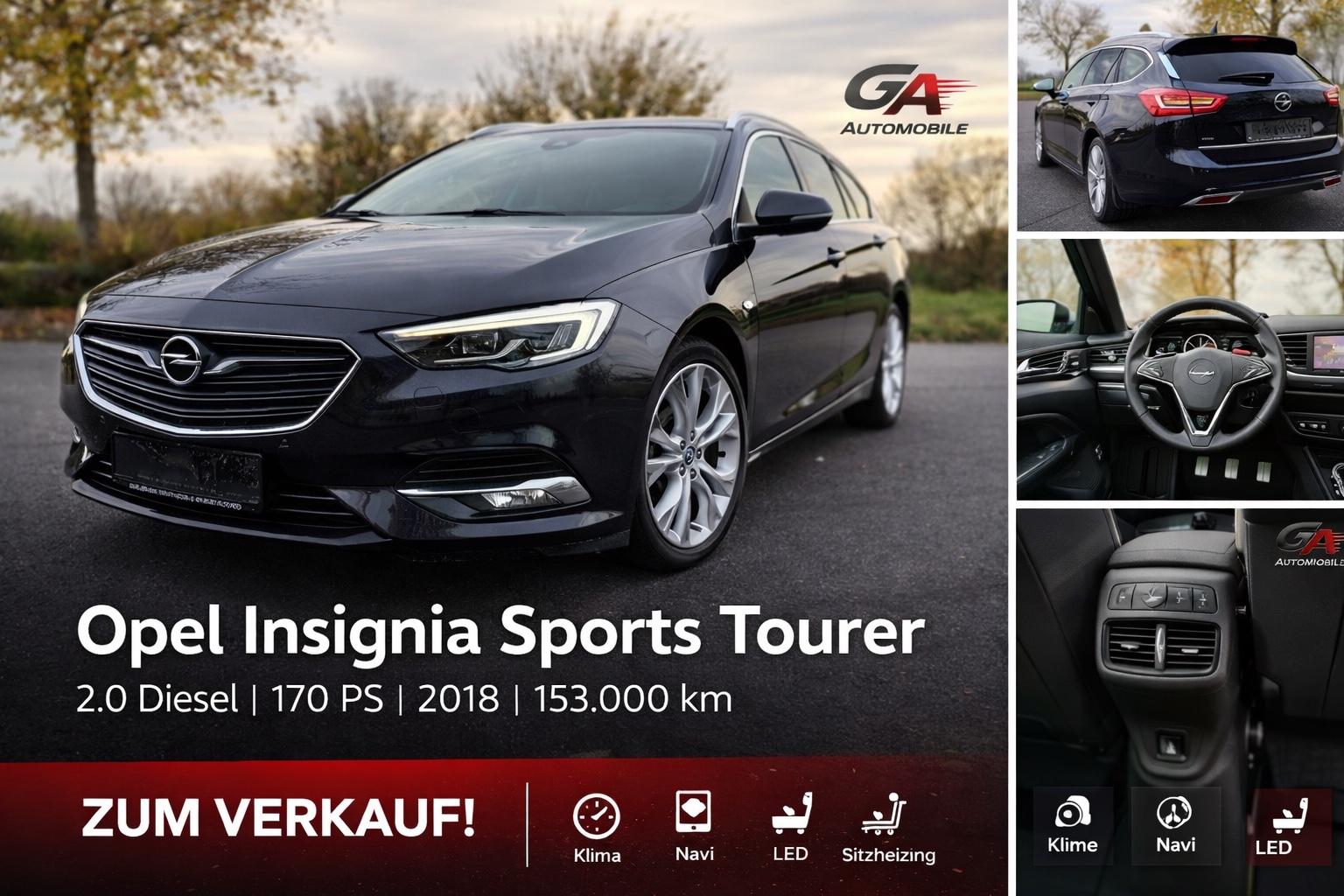 Opel Insignia Opel Line 2.0 CDTI Klima, Navi,SHZ LED
