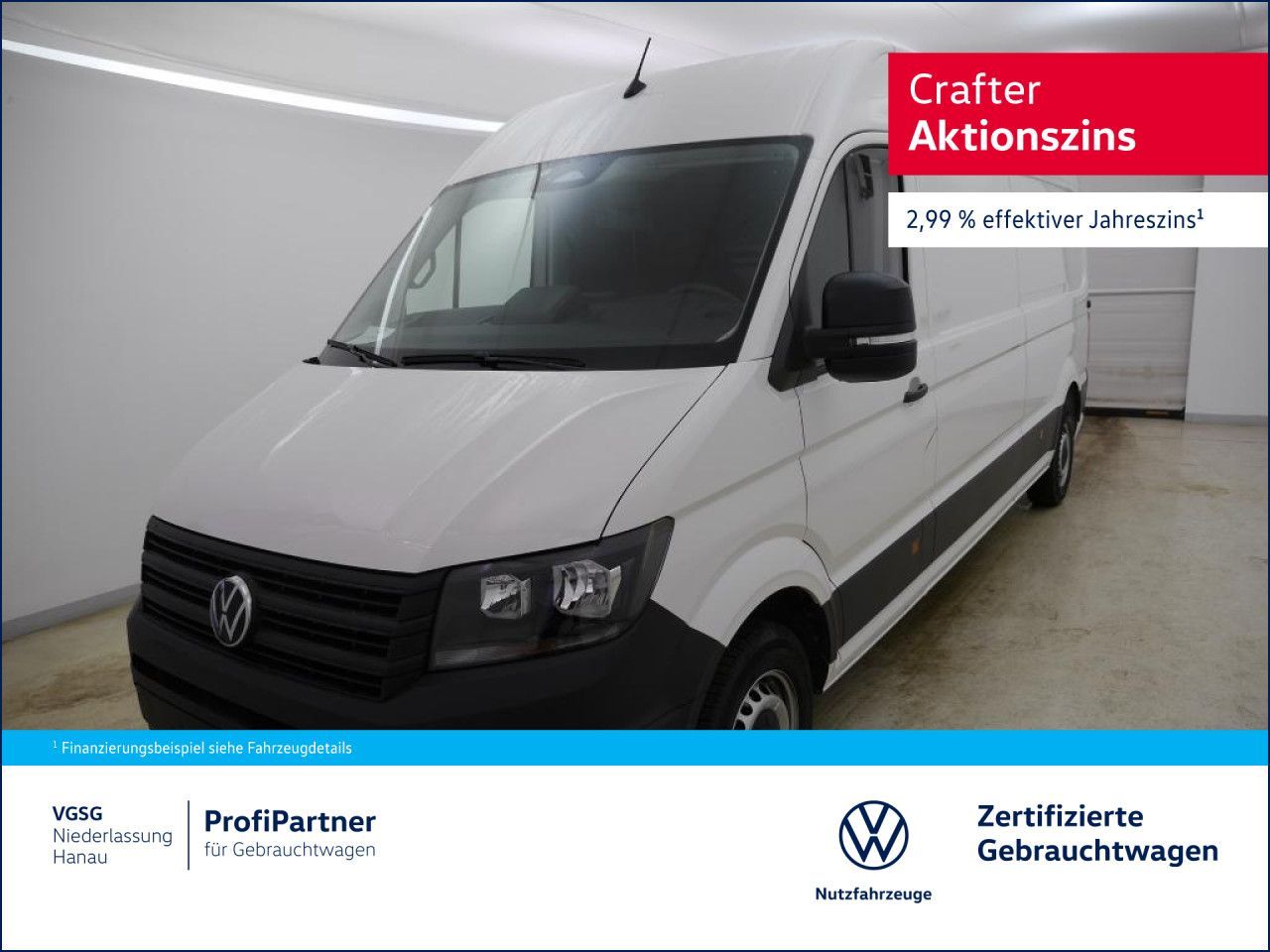 Volkswagen Crafter 35 Kasten Lang Neues Modell vorb. AHK