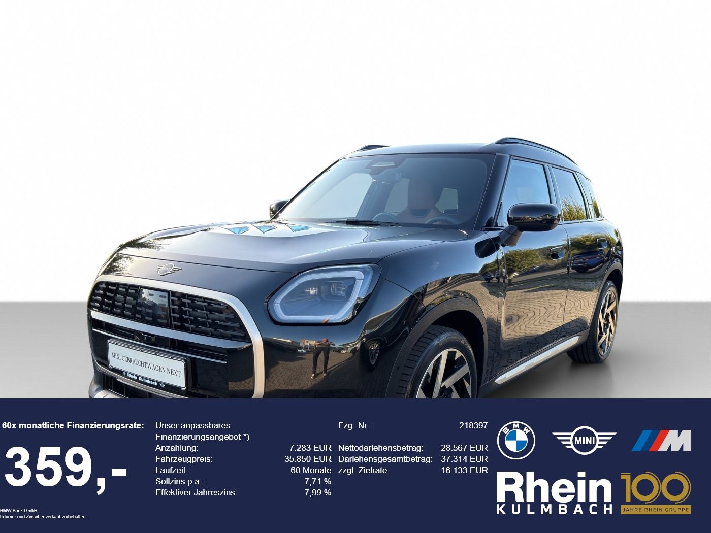 MINI Countryman D Favoured Trim Navi LED HUD AHK GSD