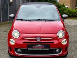 Fiat 500S Digitacho Navi AppelCarplay Teilleder - Fiat 500C: Rot