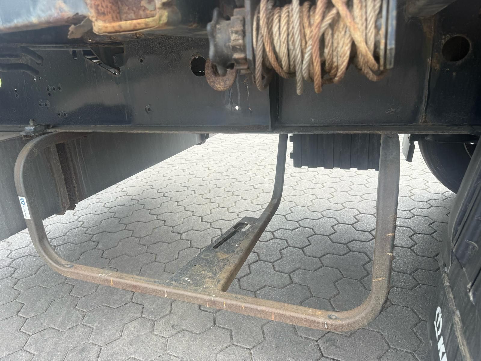 Fahrzeugabbildung Krone Stahlmattenauflieger mit Bordwände - TÜV Neu
