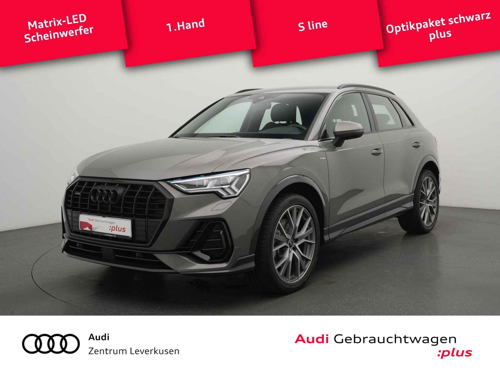 Audi Q3 quattro S line S-TRON MATRIX LEDER AHK NAVI