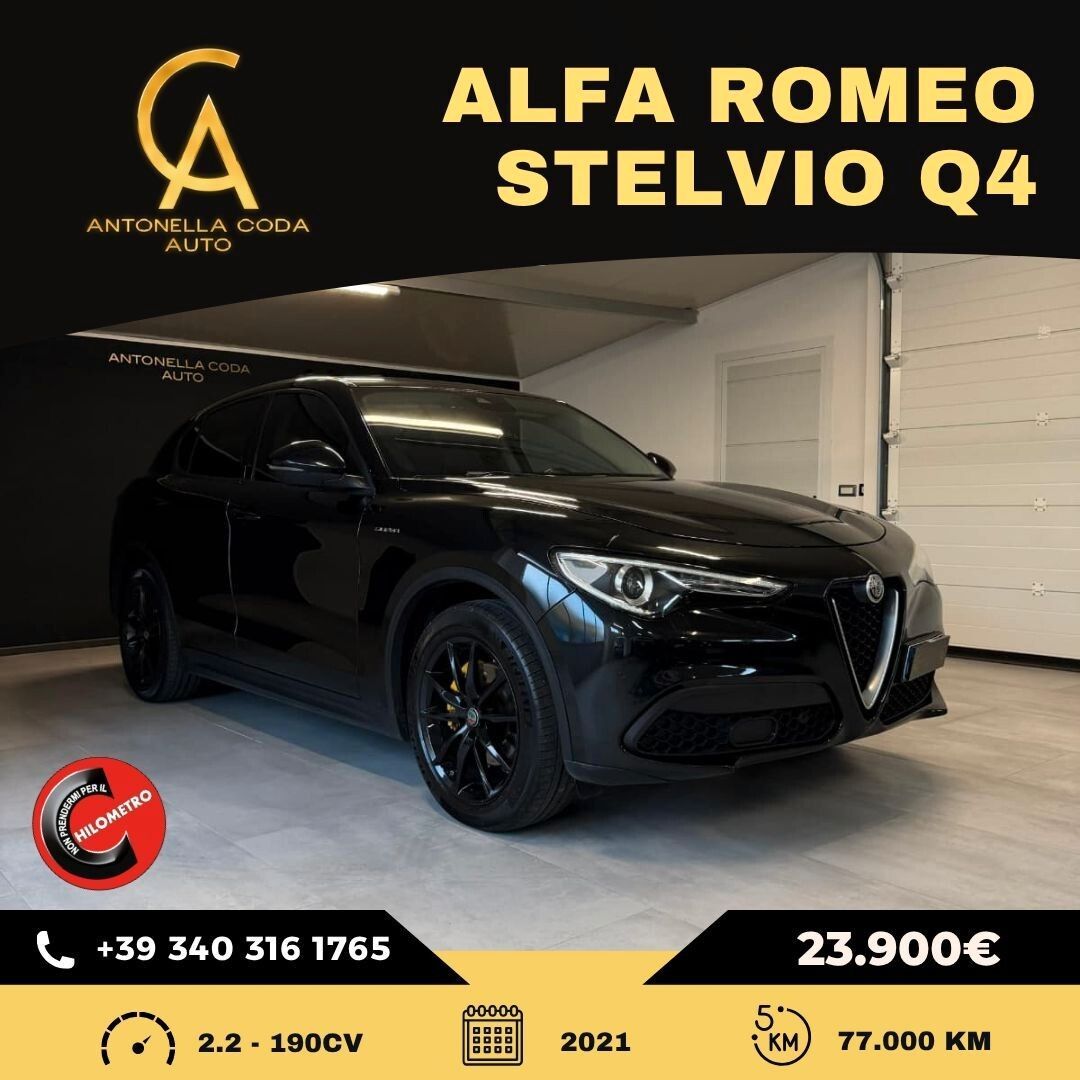 Alfa Romeo Stelvio 2.2 Turbodiesel 190 CV AT8 Q4
