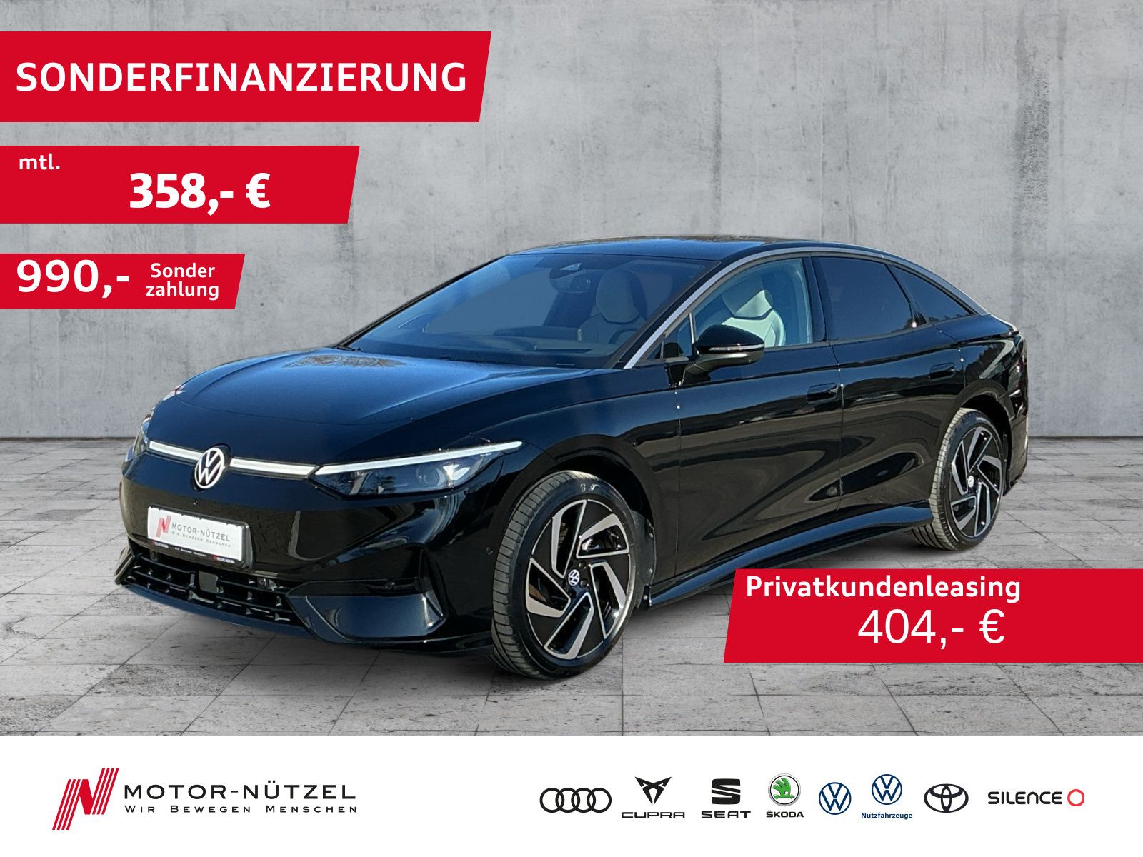 Volkswagen ID.7 Pro 210 kW MATRIX+NAV+ACC+DCC+HuD+CCS+4xSHZ