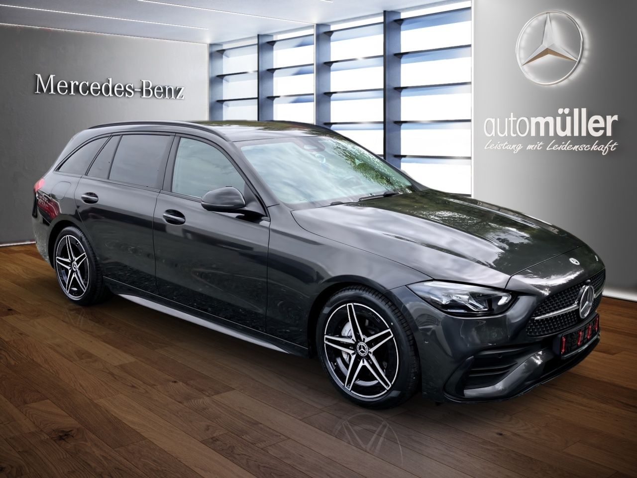 Fahrzeugabbildung Mercedes-Benz C 180 T AMG+NIGHT+PANO+AHK+LENKRADHEIZ+AMBIENTE+
