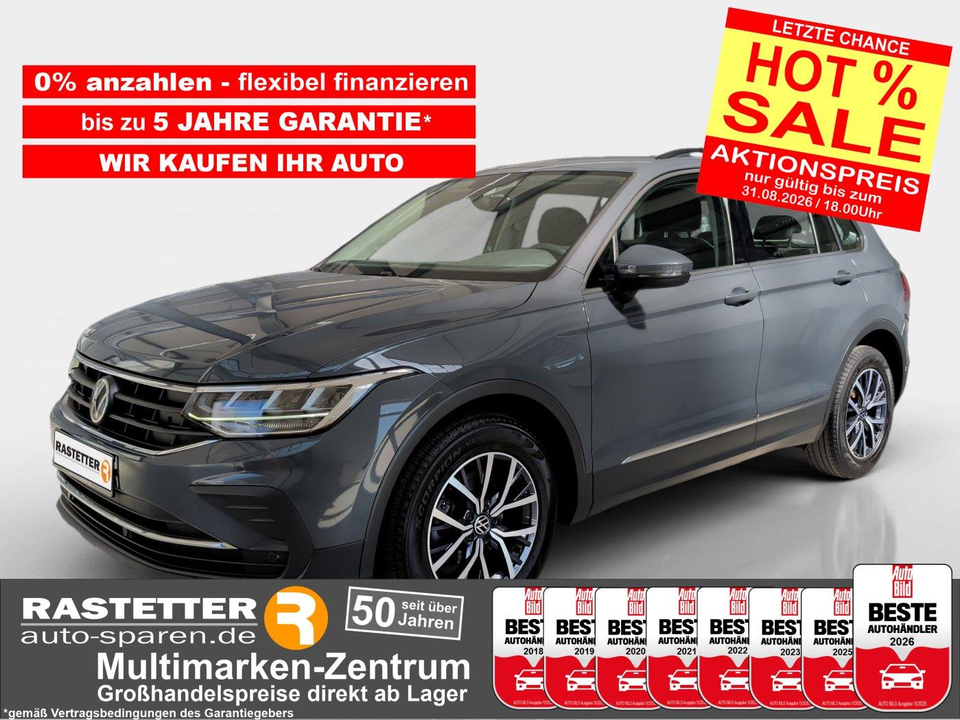 Volkswagen Tiguan TDI DSG Life AHK+Navi+ACC+Kamera+Ambiente