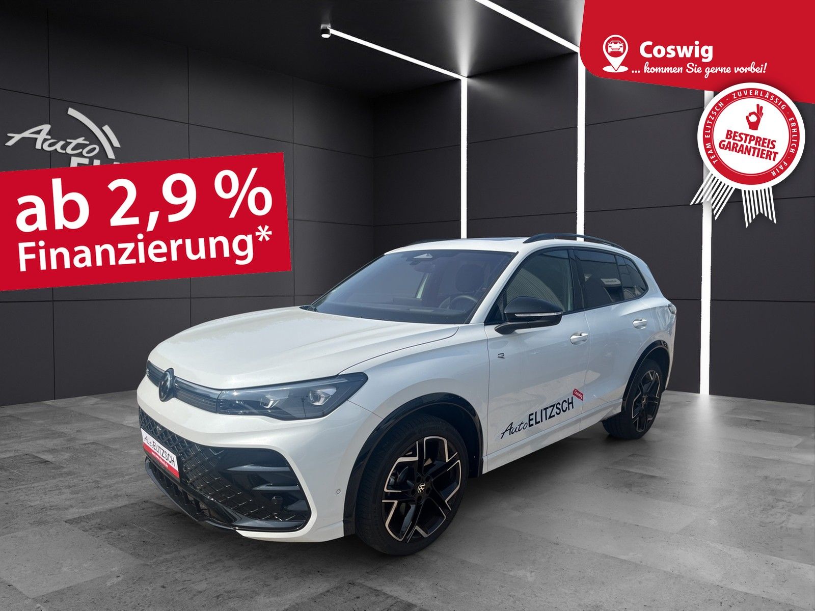 Fahrzeugabbildung Volkswagen Tiguan TDI R-Line 4M DSG MATRIX AHK PANO 20" NAV