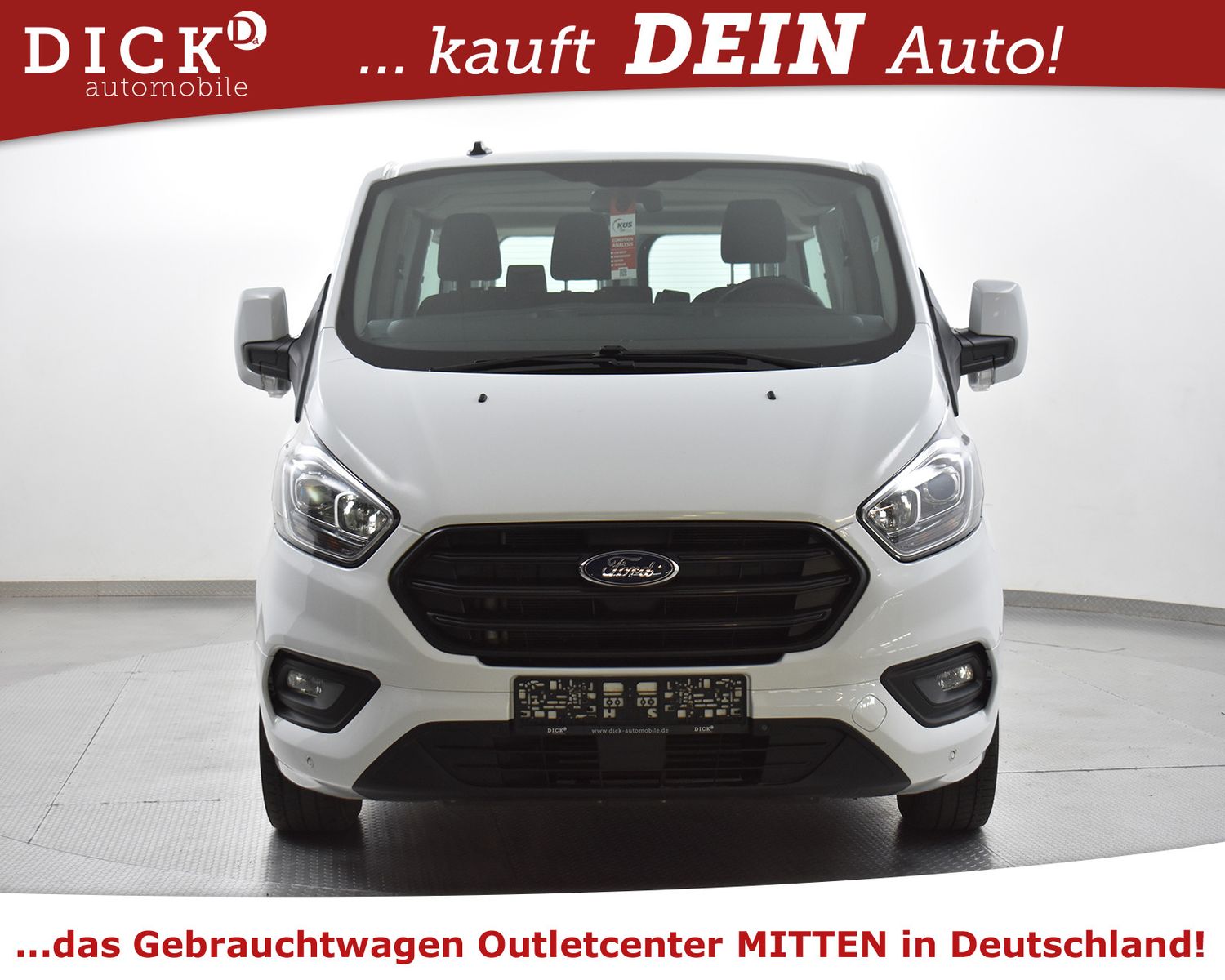 FORD Tourneo Cust 320 L2 Trend 9-SITZE+KLIMA+PDC+TEMP - Image 4