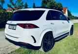 Mercedes-Benz GLE 400d 4M AMG-Line,Pano,E-Active,Massage,voll - weiße Mercedes-Benz GLE 400