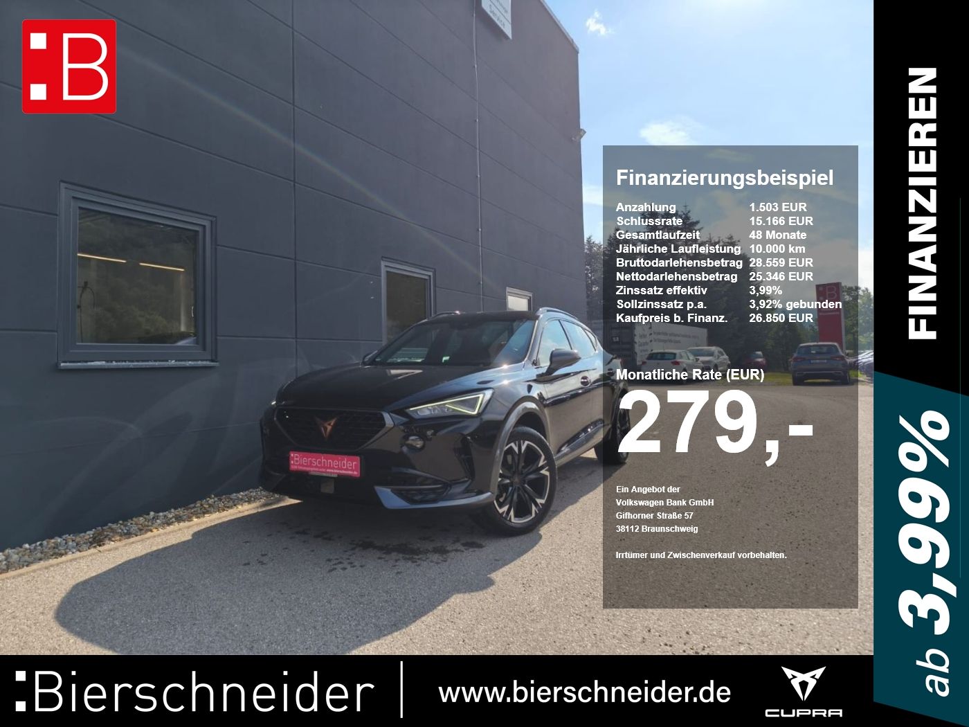 Cupra Formentor 1.5 TSI DSG AHK BEATS eSITZ Connectivi