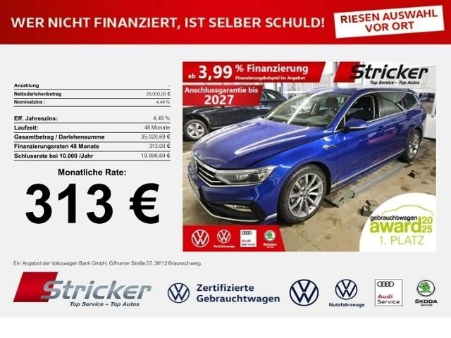 Volkswagen Passat Variant R-Line 2.0TDI DSG 4M 313,-ohne An