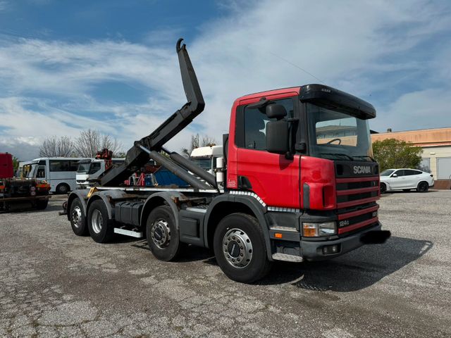 Scania 124 G 420  Abrollkipper  TAM 32 Ton 8X2