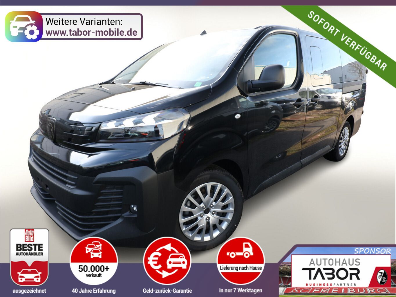 Peugeot Expert Kombi L3 9S LED AHK PrivG 2xKlima Nav HFT