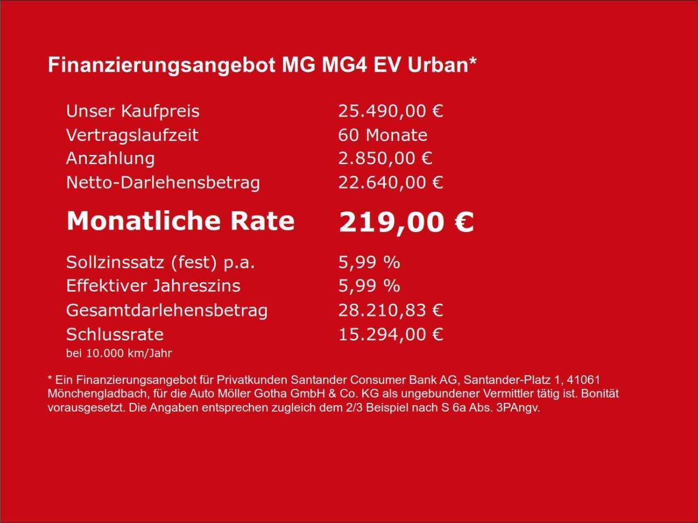 MG4 EV Urban