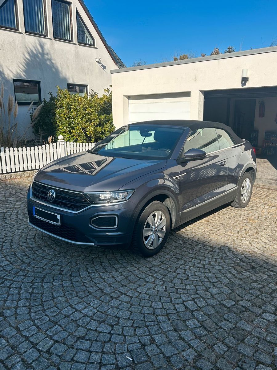 VW T-Roc Cabrio Bj. 2021 graumet. Klima, 