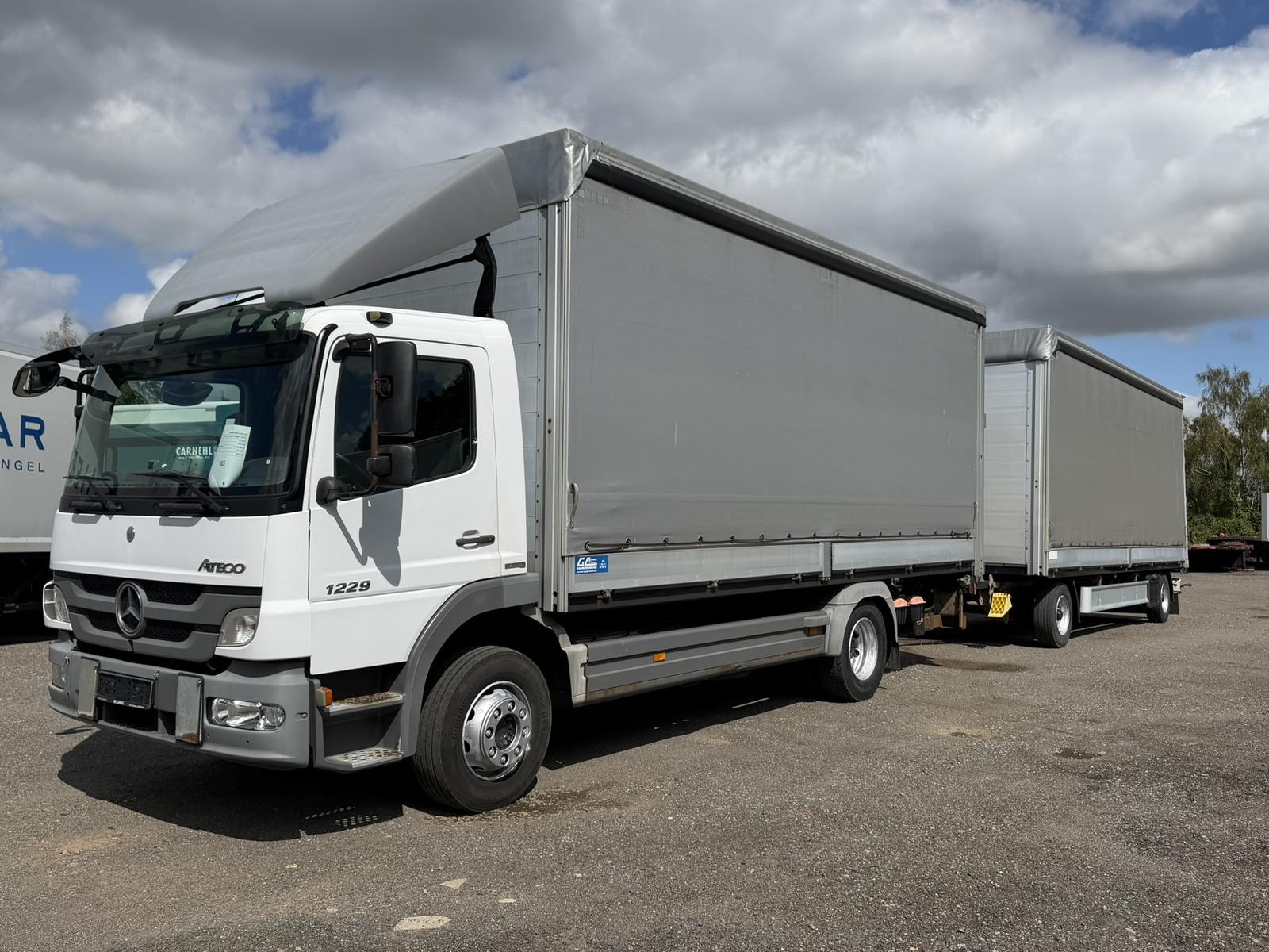 Mercedes-Benz Atego 1229L 6 Zyl.*EURO5*LBW*AHK*Bordwände*Klima