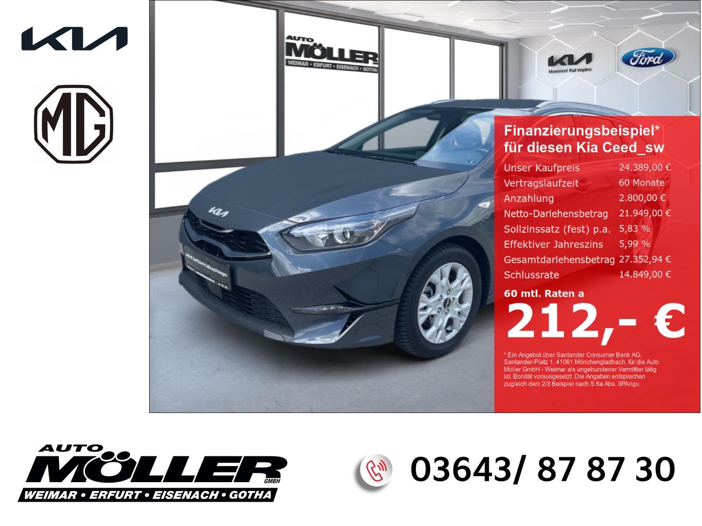 Kia Ceed_sw Vision 1.5T DCT7 Komfort Navi Kamera ACC