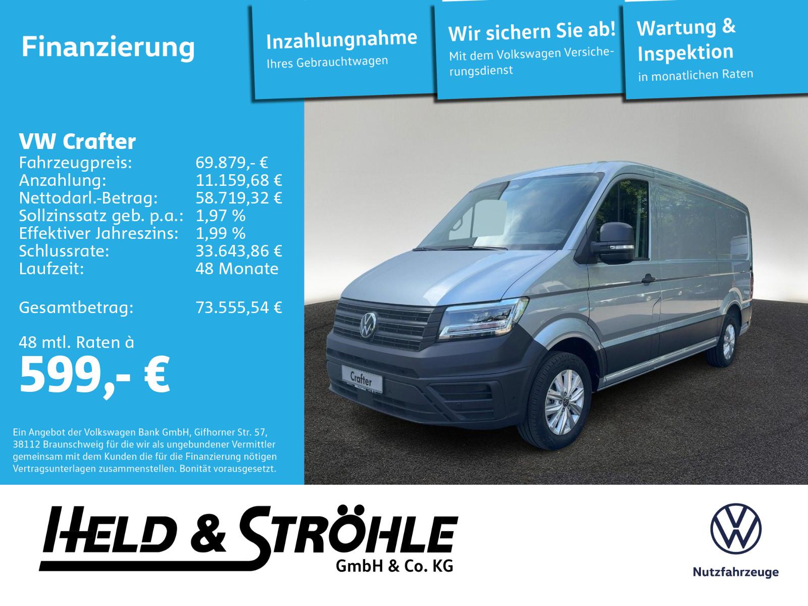 Volkswagen Crafter 35 Kasten 2,0 l  MR FD Autom.