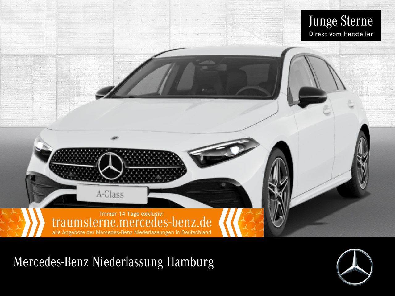 MERCEDES-BENZ A 200 d AMG Adva+/Night/Mbeam/Kam/Keyless/Ambi