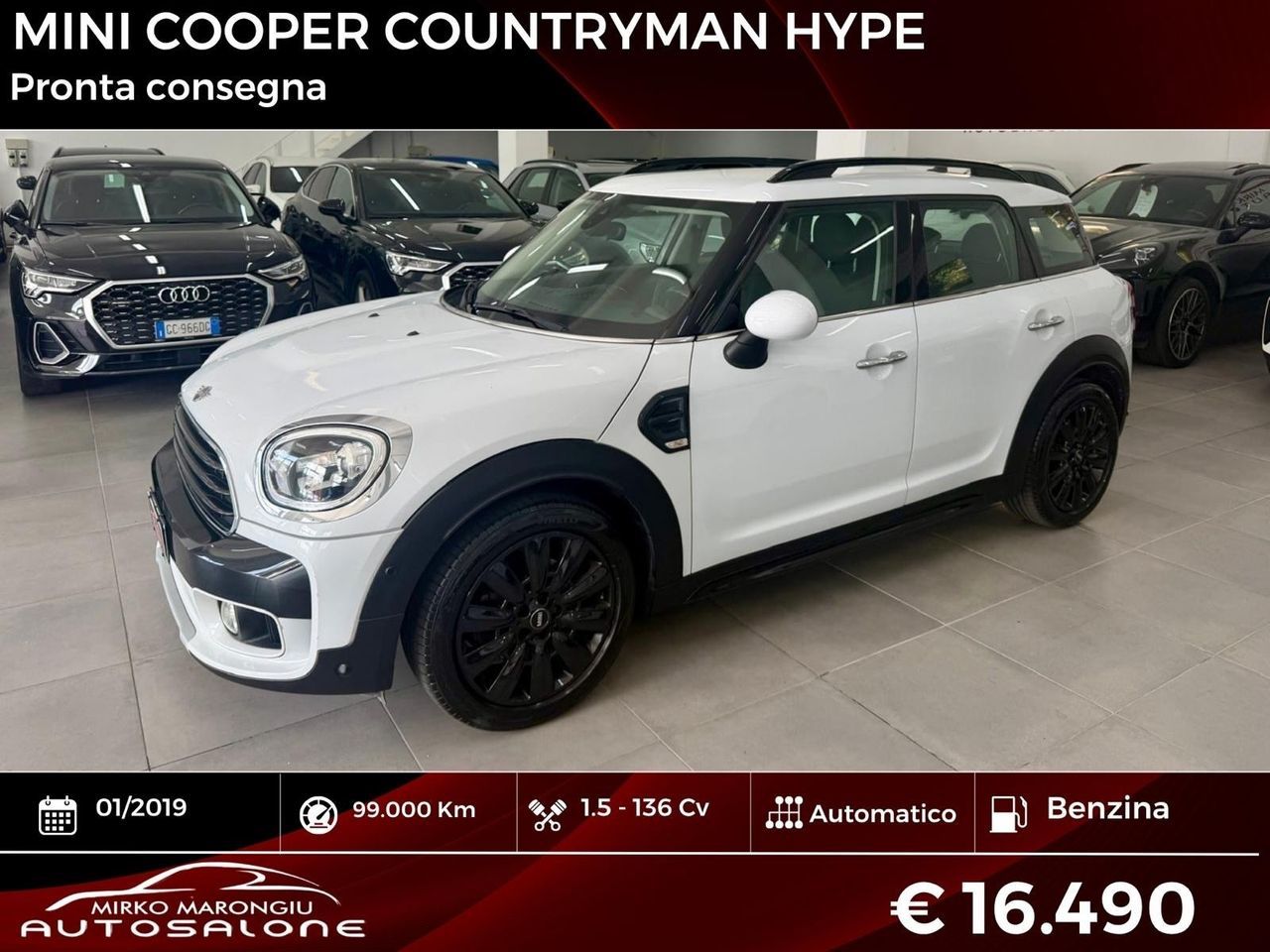 MINI Mini Cooper S Countryman 1.5 Hype FINANZIABILE