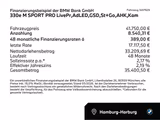 BMW 330e M SPORT PRO LivePr,AdLED,GSD,St+Go,AHK,Kam - BMW 3er Reihe: Weiß