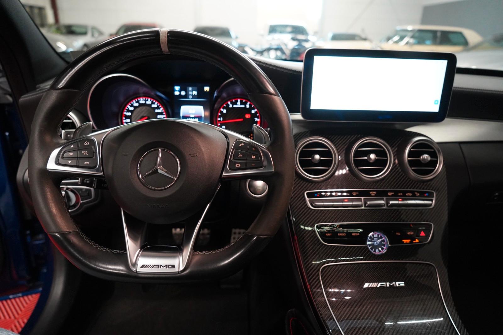 MERCEDES-BENZ C 63 AMG S 510 ch BVA - SIEGES SPORT CHAUFFANTS - PHARES LED - CAMERA DE RECUL