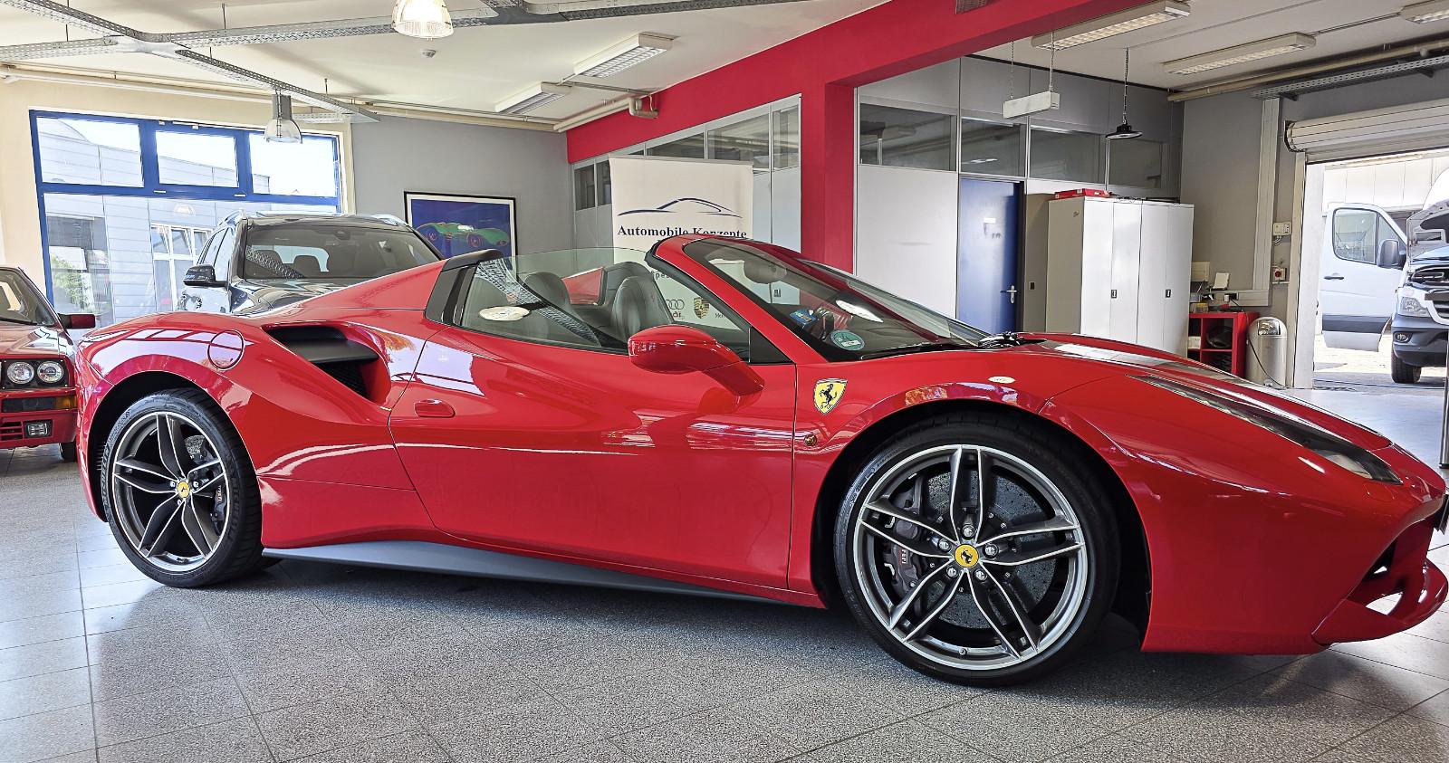 Ferrari 488 Spider,Deutsch,Power-Garantie,Lift,JBL