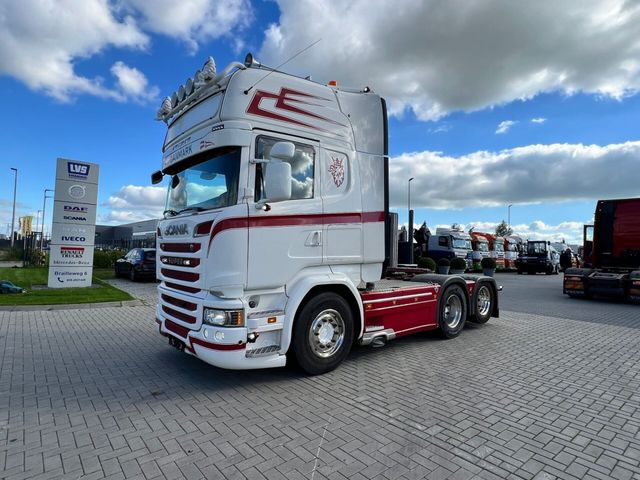 Scania R580 V8 6x2 trekker Manual / Retarder / Full Air