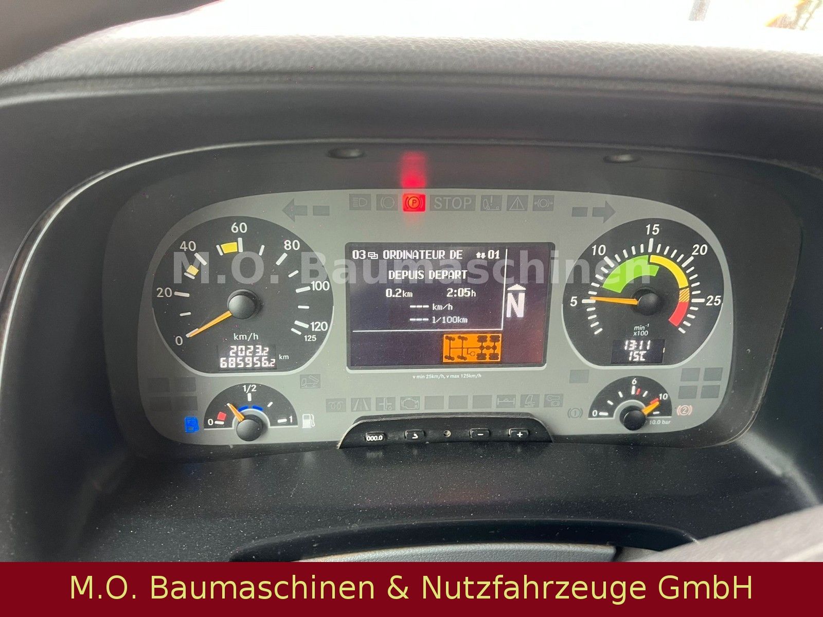 Fahrzeugabbildung Mercedes-Benz Mercedes Actros 3241 / 8x4 / Euro 4/