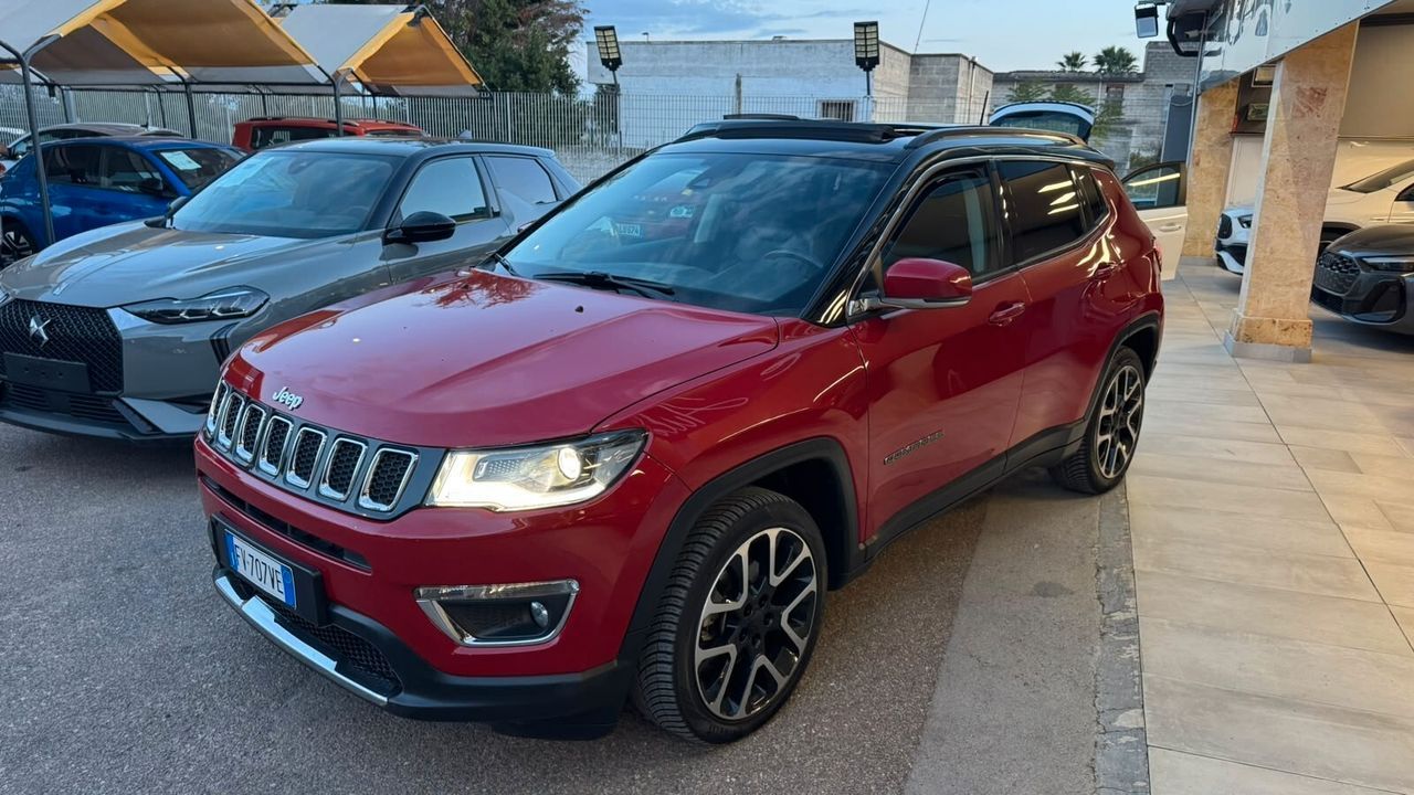 Jeep Compass 1.6 MTJ Red Pearl Tetto Pelle