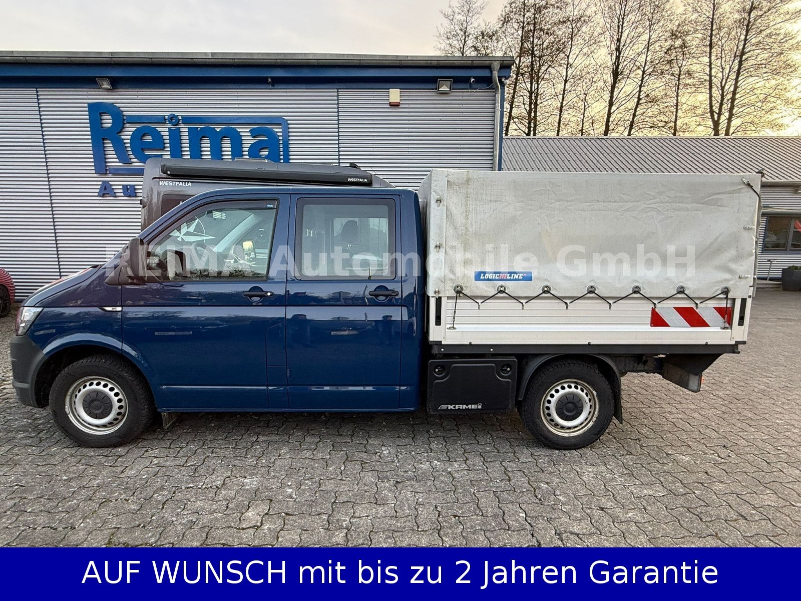 Fahrzeugabbildung Volkswagen T6   2,0D Pritsche Doppelkabine lang 4 Motion