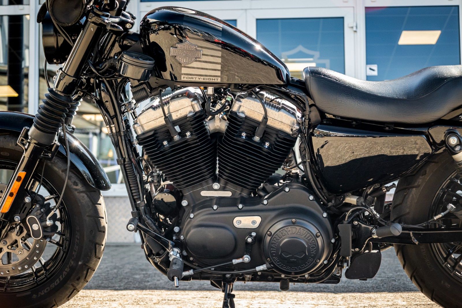 Fahrzeugabbildung Harley-Davidson XL1200X SPORTSTER FORTY-EIGHT - Falcon Auspuff -