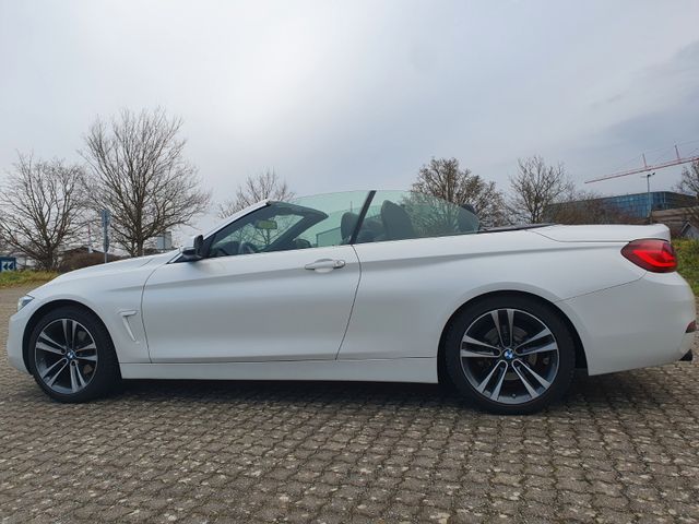 BMW 420i  Sport Line*LEDER*NAVI*LED*CAM*lenkr.-Heiz.