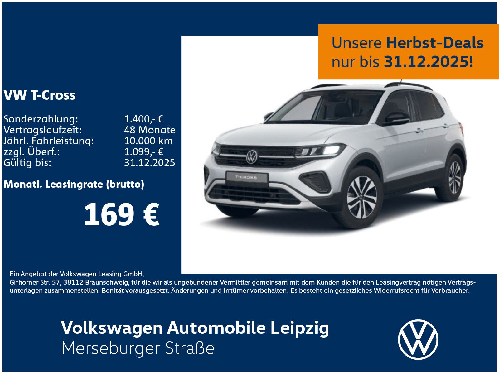 Volkswagen T-Cross ENERGY 1.0 TSI 70 kW RFK*LWS*GJR