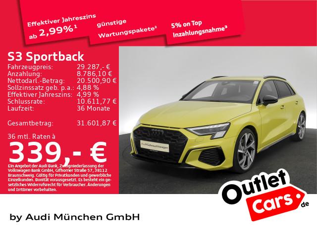 Audi S3 Sportback TFSI S tronic B&O/Matrix/Virtual+