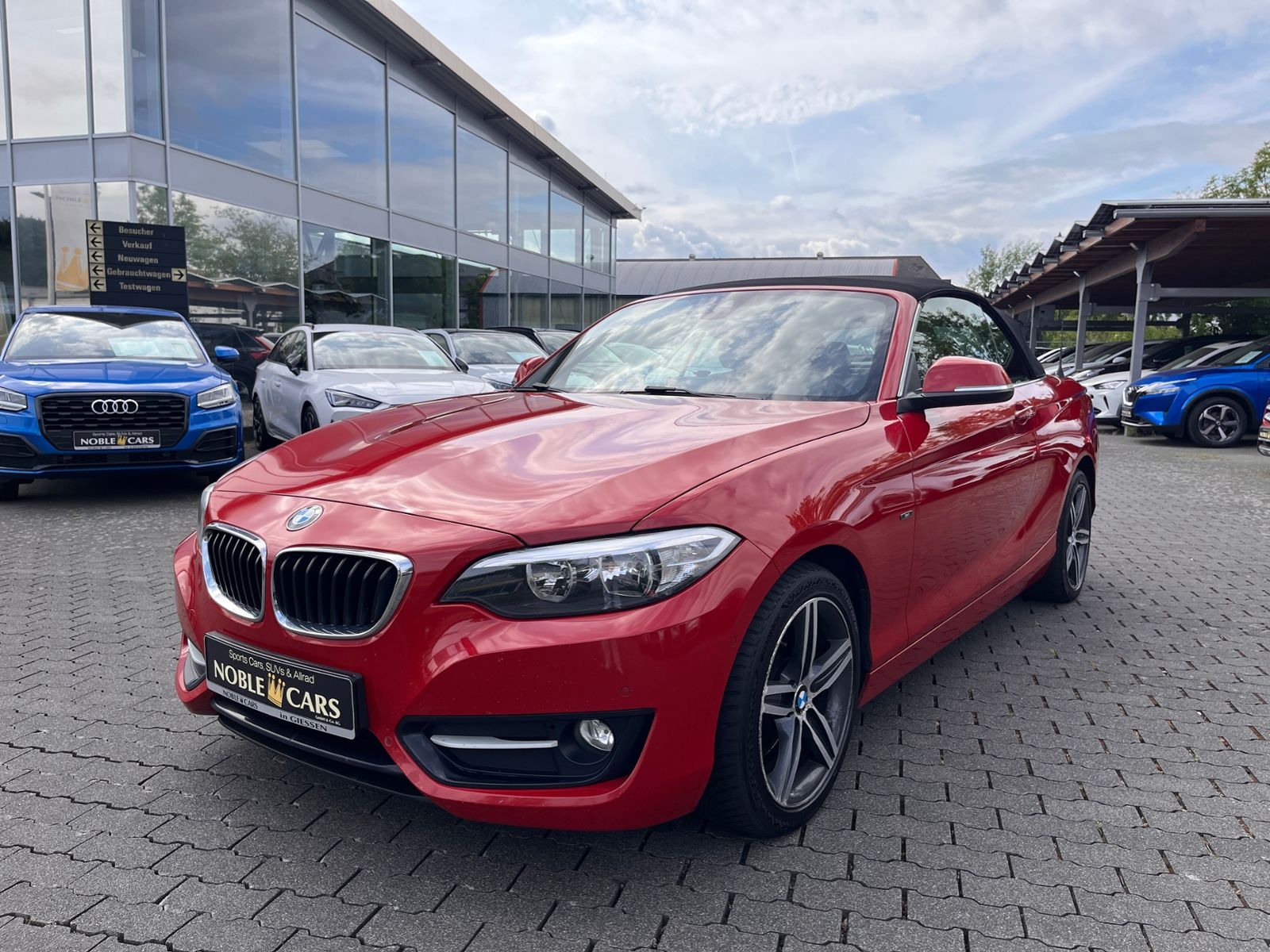 Fahrzeugabbildung BMW 220d Cabrio KLIMA NAVI ALU