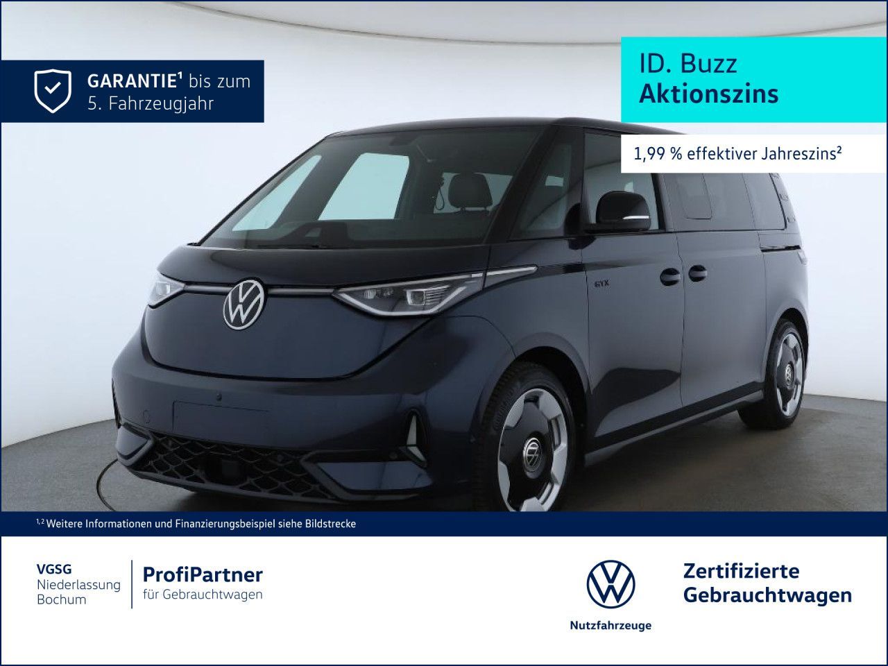 Volkswagen ID. Buzz GTX Lang 4Motion AHK Klima Navi LED
