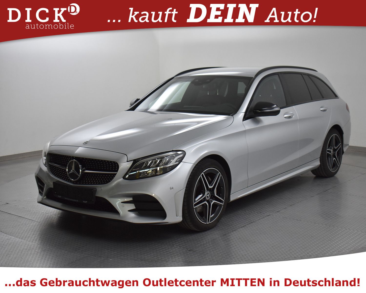 MERCEDES-BENZ C 220d T AMG Line NIGHT+MEMO+ACC+LED+KAM+ - Image 4