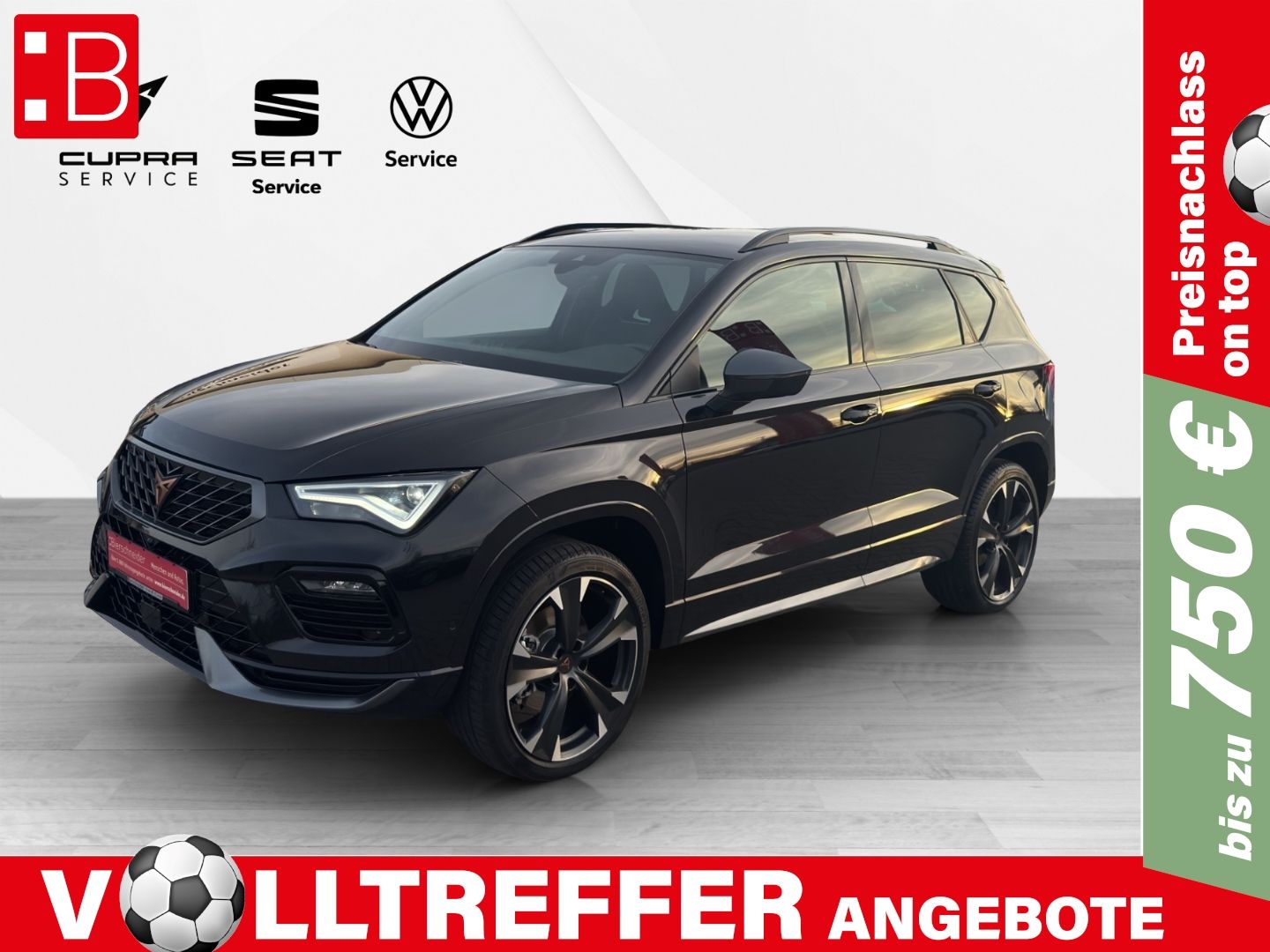 Cupra Ateca 4Drive DSG AHK FaPa XL eHeck LED Navi WP