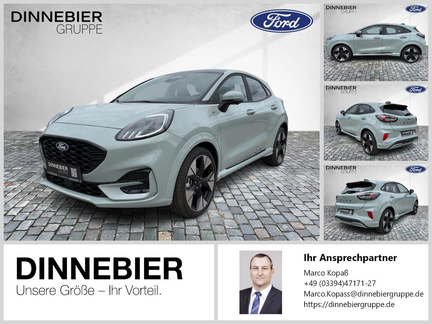 Ford Puma ST-Line X LED+Glasdach+AHK+360°Kamera