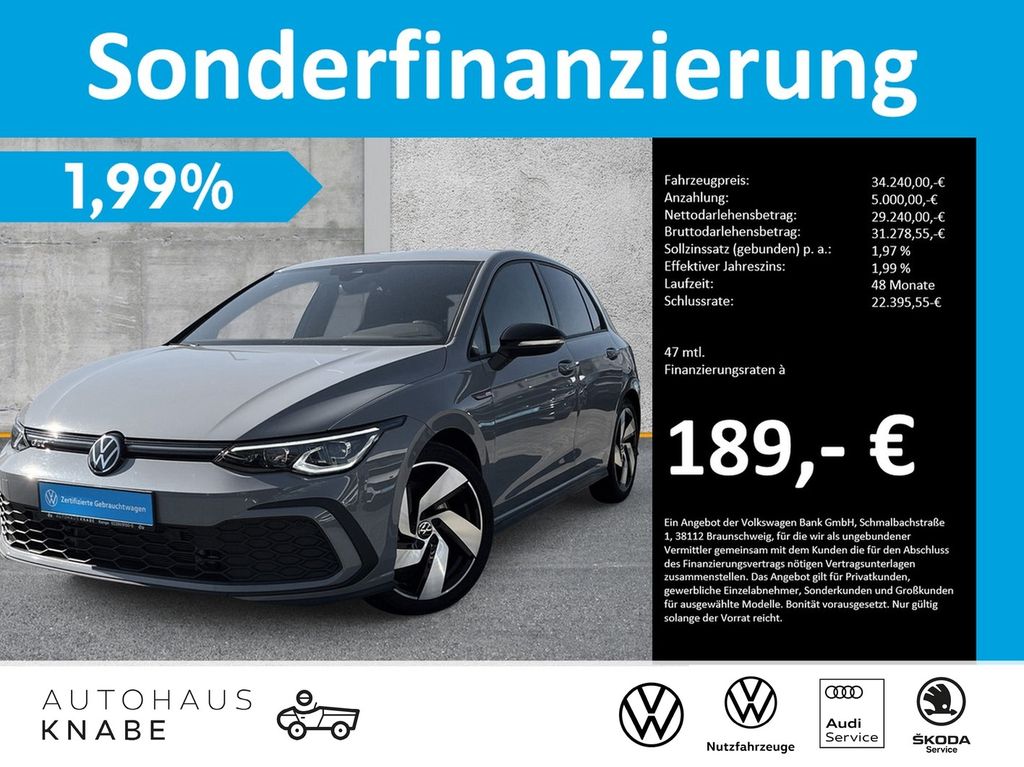 Volkswagen Golf VIII GTI DSG Black Style MATRIX NAVI AHK 18