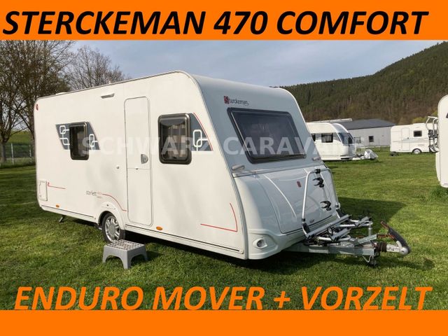 Sterckeman Starlett Comfort 470 CP MOVER  VORZELT Längsbett